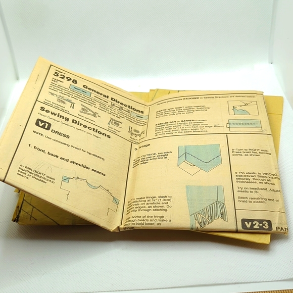 Simplicity 5298 - The Lone Ranger 1981 Pattern - Picture 4 of 4